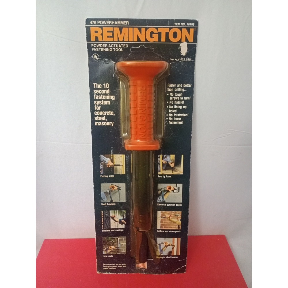 Vintage Remington 476 Power Hammer Low Velocity Tool New Old Stock NOS USA